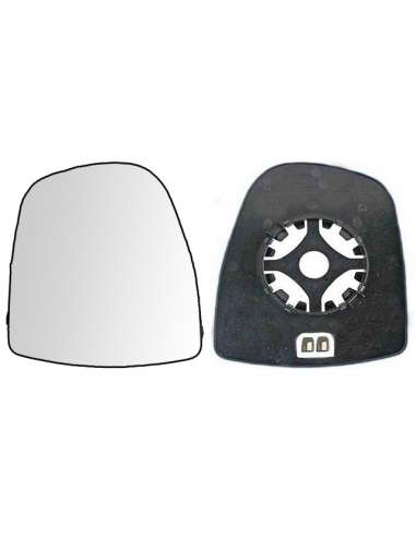 Cristal de espejo, retrovisor exterior Der. Iparlux 35538622 - CRIST+BASE D-TERM-CON Renault Trafi c II (01=-13)