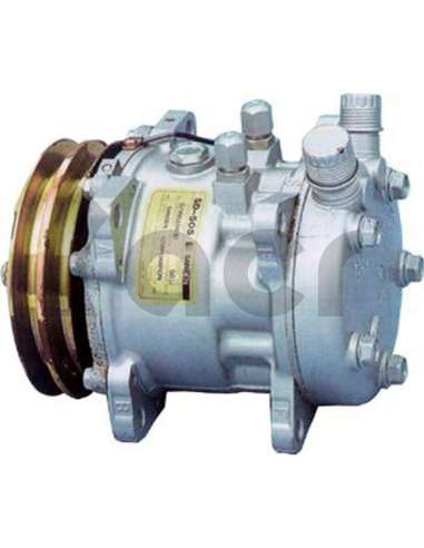 COMPRESOR SD 5H09 2A 125MM 12V V-O R (XX) A.c.r 130100