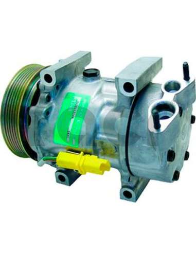 Compresor, aire acondicionado A.c.r 130535 - COMPRESOR SD 6V12 A/D PV6 123MM ST5 12V V-B (VEA)(VEB)