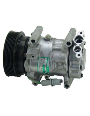 Compresor, aire acondicionado A.c.r 130554 - SD 6V12 A/D PV7 129MM ST19 12V V-B (VGN)