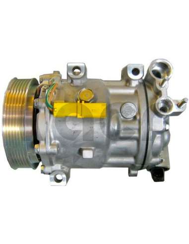 Compresor, aire acondicionado A.c.r 130565 - COMPRESOR SD 7C16 A/D PV6 123MM ST5 12V V-B (CRB)(CRK)(CRL)(CRN)