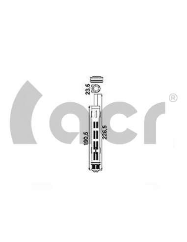 Biela A.c.r 170607 - FILTRO DESH. OPEL MERIVA B