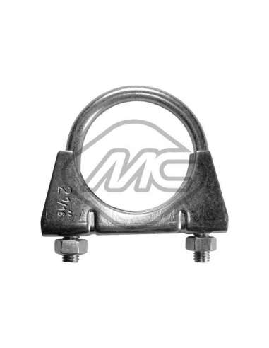 Conectores de tubos, sistema de escape Metalcauch 00401 - MC BRIDA ESCAPE 51 MM.