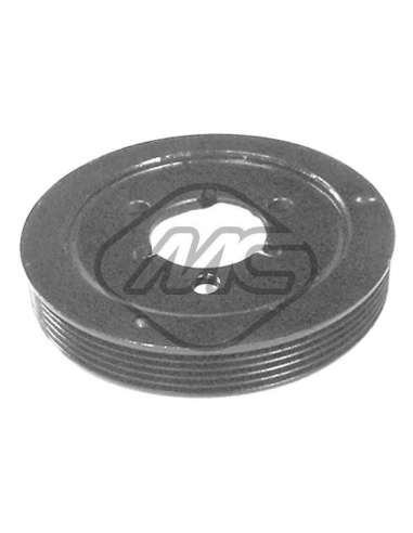 Polea, cigüeñal Metalcauch 04439 - MC POLEA CIGUENAL PSA TU5J4 MEYLE-ORIGINAL Quality