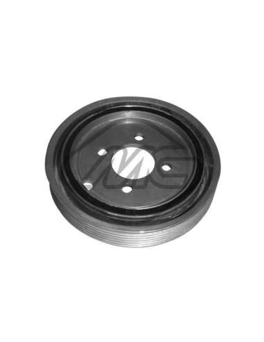 Polea, cigüeñal Metalcauch 04443 - MC POLEA CIGUENAL PSA 2.0-16V MEYLE-ORIGINAL Quality
