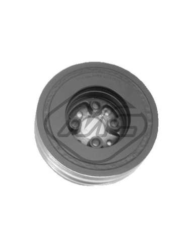 Polea, cigüeñal Metalcauch 04497 - MC POLEA CIGUENAL VW 1.9 TDI MEYLE-ORIGINAL Quality