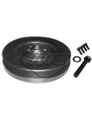 Kit poleas, cigüeñal Metalcauch 14176 - MC KIT POLEA CIGUENAL VW TRAN MEYLE-ORIGINAL Quality