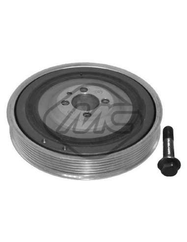 Kit poleas, cigüeñal Metalcauch 14308 - MC KIT POLEA CIGUENAL FIAT-AL MEYLE-ORIGINAL Quality