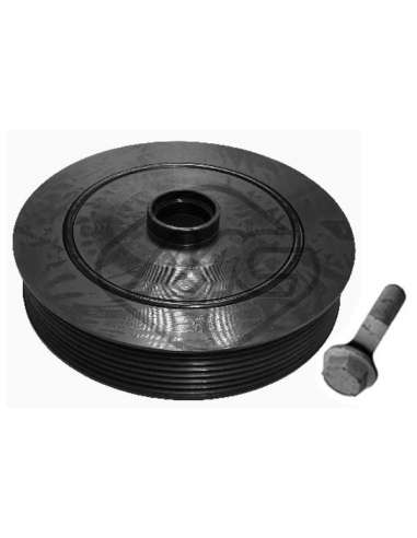 Kit poleas, cigüeñal Metalcauch 14734 - MC KIT POLEA CIGUENAL MEGANE- MEYLE-ORIGINAL Quality