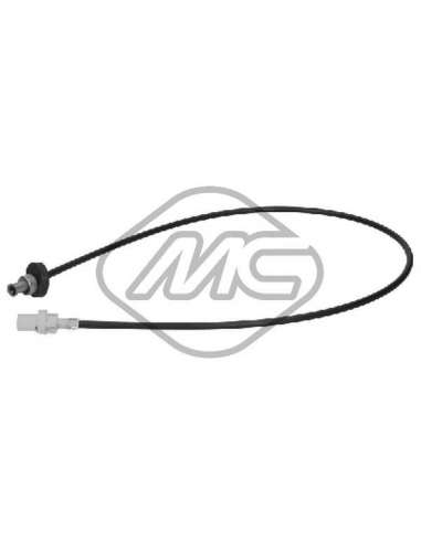 Árbol flexible del velocímetro Metalcauch 80379 - MC CABLE CUENTAKILOMETROS ESC COFLE