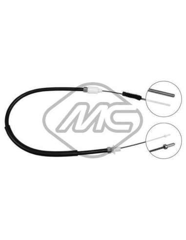Cable de accionamiento, accionamiento del embrague Metalcauch 82412 - MC CABLE ENBR. OMEGADIESEL 2,