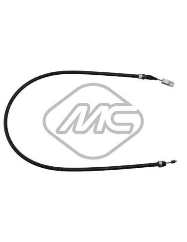 Cable de accionamiento, accionamiento del embrague Metalcauch 82883 - MC CABLE ENBR. R 4 L- TL - CA