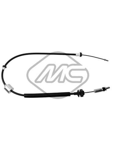Cable de accionamiento, accionamiento del embrague Metalcauch 82917 - MC CABLE ENBR. R 21 TL - TS