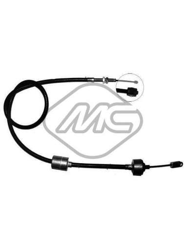 Cable de accionamiento, accionamiento del embrague Metalcauch 82920 - MC CABLE ENBR. MASTER TR/AV T