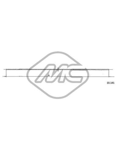 Cable del acelerador Metalcauch 83295 - MC CABLE ACELER. 105- 110 - 1 MEYLE-ORIGINAL Quality