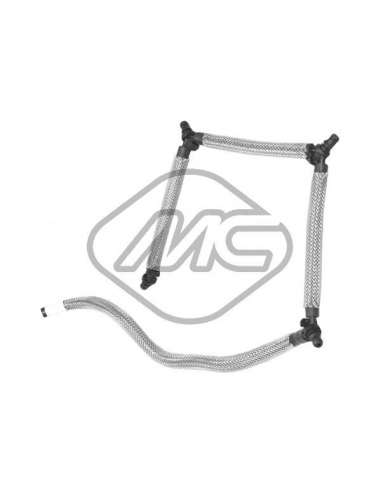 Tubería de conexión, inyector Metalcauch 92046 - MC TUBO RETORNO INYECTOR. 2.0