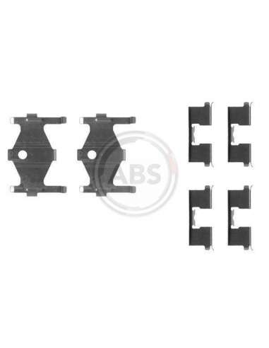 Kit de accesorios, pastillas de frenos Abs 1185Q - ACCESORIOS DE FRENO NISSAN/HONDA
