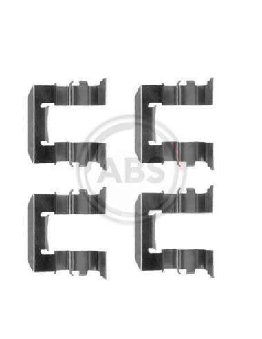 Kit de accesorios, pastillas de frenos Abs 1212Q - ACCESORIOS DE FRENO NISSAN