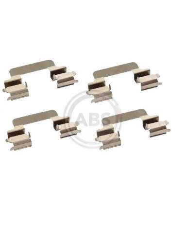 Kit de accesorios, pastillas de frenos Abs 1231Q - ACCESORIOS DE FRENO CITROEN/FIAT/ME