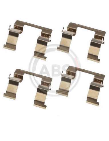 Kit de accesorios, pastillas de frenos Abs 1605Q - ACCESORIOS DE FRENO MAZDA