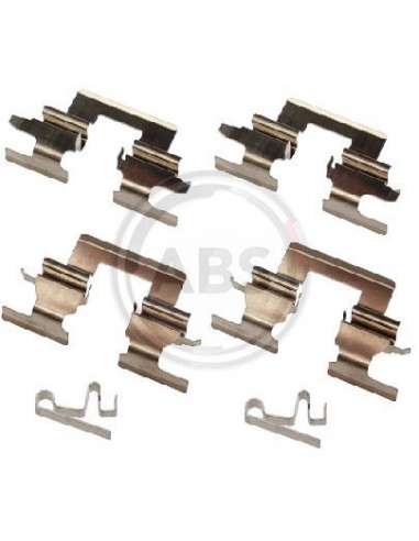 Kit de accesorios, pastillas de frenos Abs 1608Q - ACCESORIOS DE FRENO TOYOTA