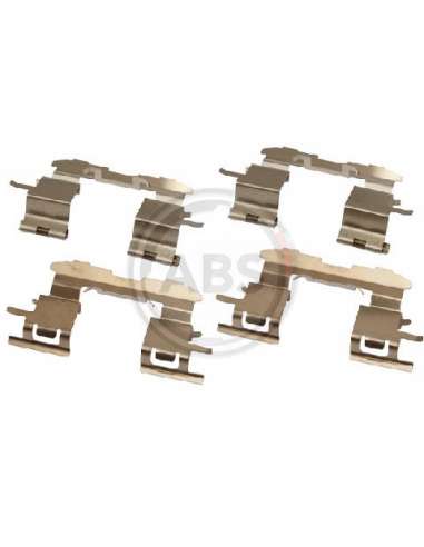 Kit de accesorios, pastillas de frenos Abs 1631Q - ACCESORIOS DE FRENO TOYOTA