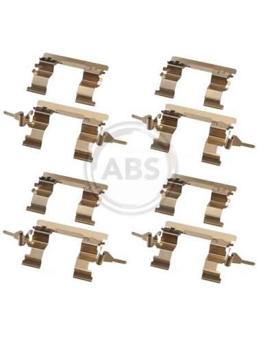 Kit de accesorios, pastillas de frenos Abs 1853Q - ACCESORIOS DE FRENO NISSAN