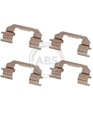 Kit de accesorios, pastillas de frenos Abs 2014Q - ACCESORIOS DE FRENO JEEP/FIAT