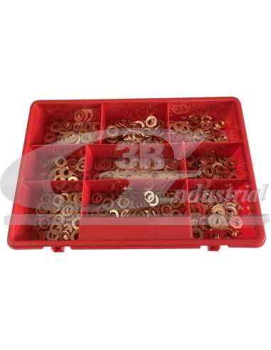 Juego de juntas, inyector 3rg 96015 - CAJA ARANDELAS INYECTORES (450pcs)