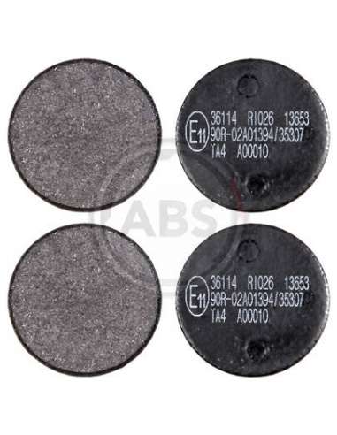 Juego de pastilla, freno de estacionamiento de disco Abs 36114 - PASTILLAS DE FRENO CITROEN
