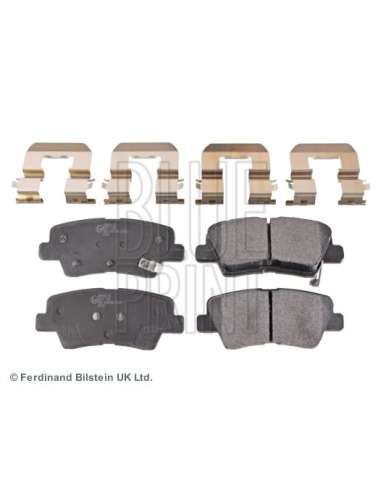Juego de pastillas de freno Tras. Blue Print ADG042138 - 42 Pastillas de Freno