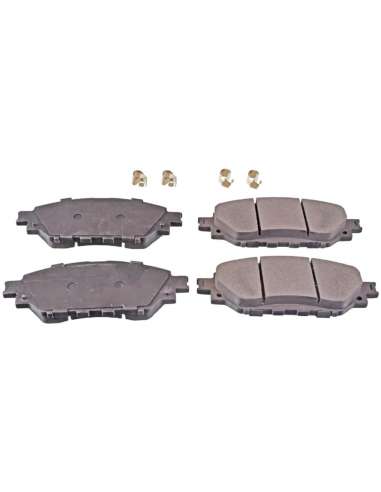 Juego de pastillas de freno Del. Blue Print ADT342225 - B.P. JGO PASTILLAS DE FRE