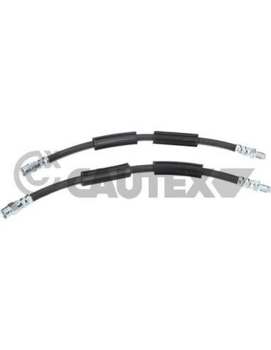 Tubo flexible de frenos Del. Cautex 120002 - CAUTEX TUBO DE FRENO DELANTE NUOVA TECNODELTA