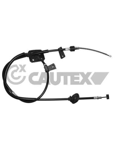 Cable de accionamiento, freno de estacionamiento Der. Cautex 168304 - CAUTEX MANDO FRENO DERECHO