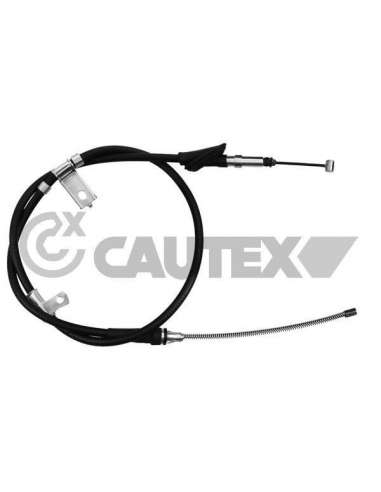 Cable de accionamiento, freno de estacionamiento Der. Cautex 168326 - CAUTEX MANDO FRENO DERECHO