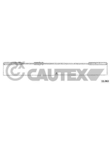 Cable del acelerador Cautex 468158 - CAUTEX MANDO ACELERADOR