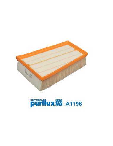 Filtro de aire Purflux A1196 - PURFLUX FILTRO AIRE