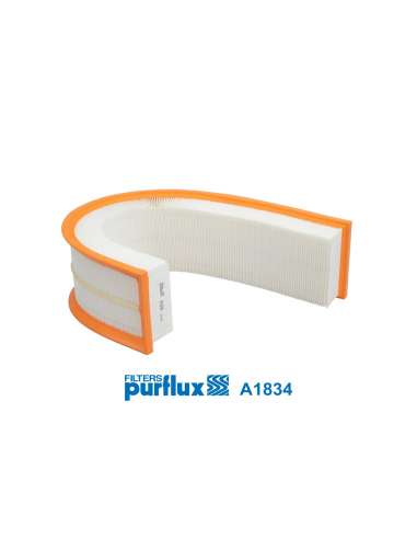 Filtro de aire Purflux A1834 - PURFLUX FILTRO Aire