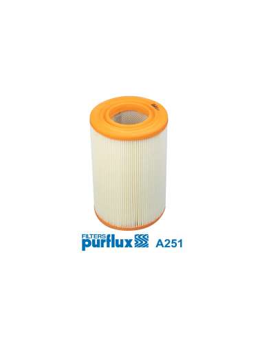 Filtro de aire Purflux A251 - PURFLUX FILTRO AIRE