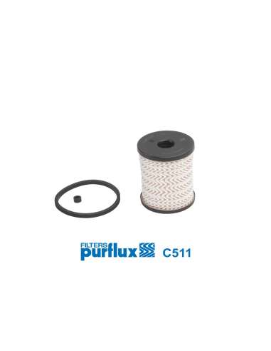 Filtro combustible Purflux C511 - PURFLUX FILTRO COMBUSTIBLE C51