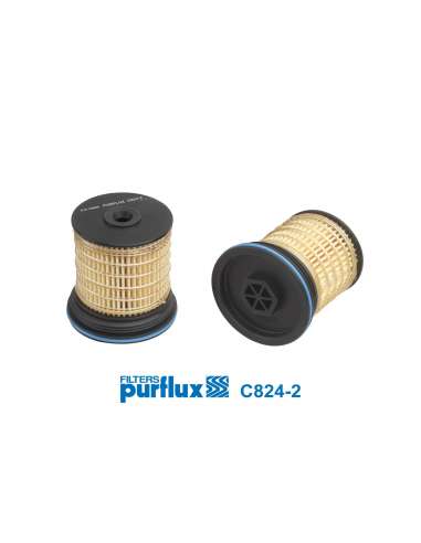 Filtro combustible Purflux C824-2 - PURFLUX FILTRO COMBUSTIBLE C