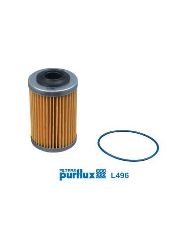 Filtro de aceite Purflux L496 - PURFLUX FILTRO ACEITE