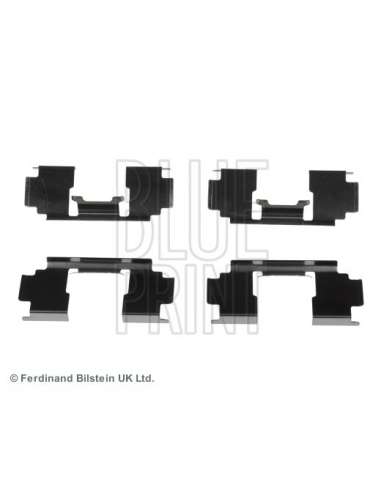 Kit de accesorios, pastillas de frenos Del. Blue Print ADH248603 - 48 Juego de muelles par