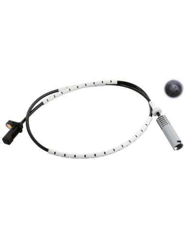 Sensor, revoluciones de la rueda Tras. Swag 20 10 2856 - SWAG SENSOR ABS