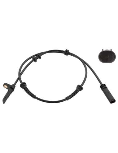 Sensor, revoluciones de la rueda Tras. Swag 20 10 6185 - SWAG SENSOR ABS