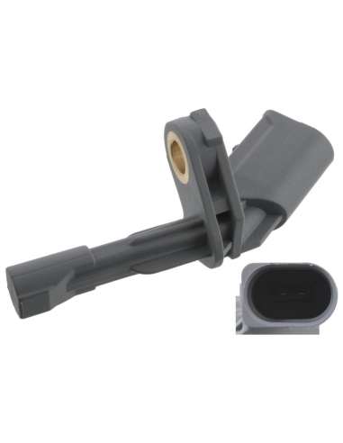 Sensor, revoluciones de la rueda Tras. Izq. Swag 30 10 2855 - SWAG SENSOR ABS