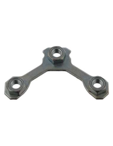 Chapa de protección, rótula de suspensión/carga Del. Swag 30 91 4252 - SWAG CHAPA DE FIJACION