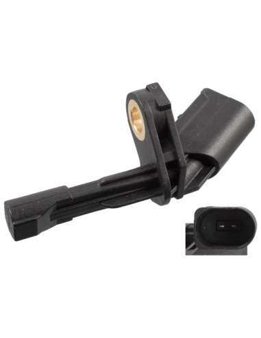 Sensor, revoluciones de la rueda Tras. Izq. Swag 32 92 3810 - SWAG SENSOR ABS