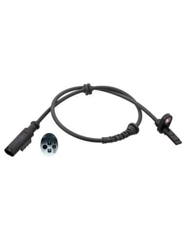 Sensor, revoluciones de la rueda Tras. Swag 40 10 0988 - SWAG SENSOR ABS