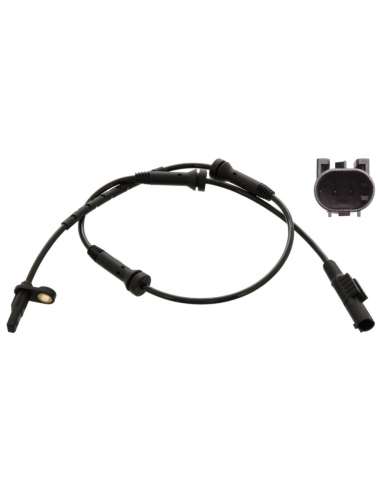 Sensor, revoluciones de la rueda Tras. Swag 50 10 2579 - SWAG SENSOR ABS
